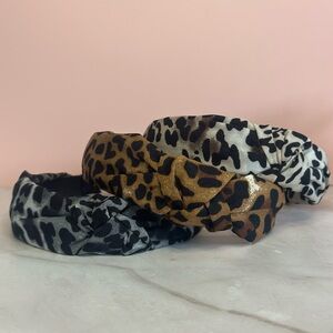 Leopard print headbands